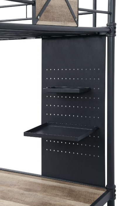 Twin Loft Bed w/Desk - Image 2