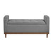 Brigitte Lift Top Storage Bench in Gray - 4590GY - FAMSA Furniture (TX)
