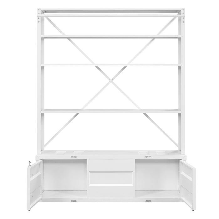 Bookcase w/Ladder - Image 4
