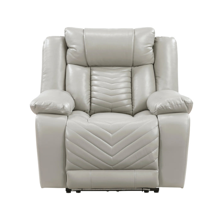 Huron Power Reclining Chair With Led And Charging Ports