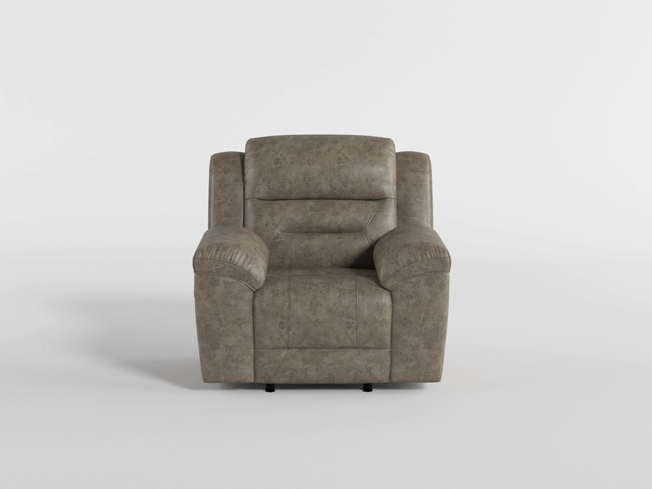 Hazen Rocker Reclining Chair in Brown - 8538BR-1 - FAMSA Furniture (TX)