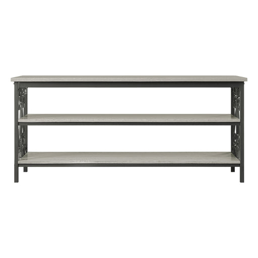 Fairhope TV Stand/Sofa Table in Beige/Metal - 35800-T - FAMSA Furniture (TX)
