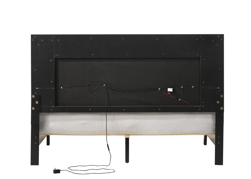 Casilda Queen Bed w/LED - Image 14