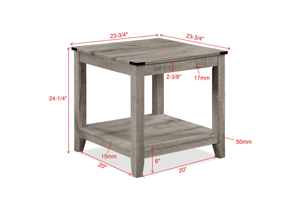 Milton 3pc Occasional Table Set