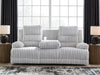 Rhines Falls Power Reclining Sofa with Drop Down Table - FAMSA Furniture (TX)