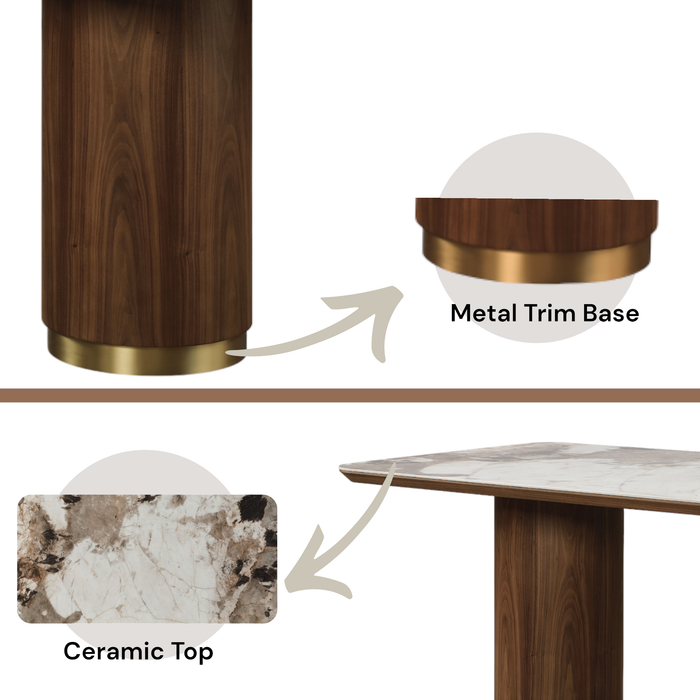 Willene Dining Table w/Ceramic Top - Image 12