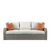 Patio Sofa w/2 Pillows & 2 Ottomans - Image 4