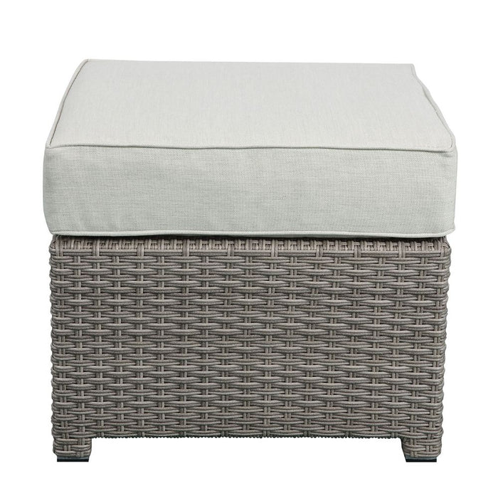 Patio Sofa w/2 Pillows & Ottoman - Image 3