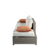 Patio Sofa w/2 Pillows & Ottoman - Image 8