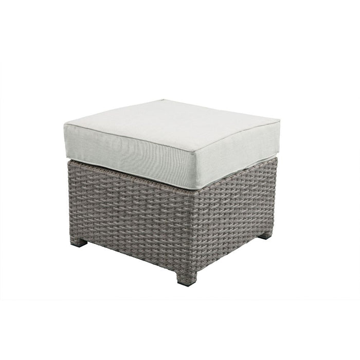 Patio Sofa w/2 Pillows & Ottoman - Image 11