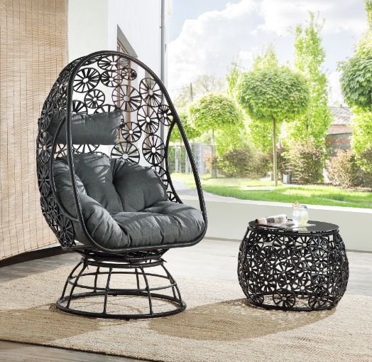 Hikre Patio Lounge Chair & Side Table - Image 6