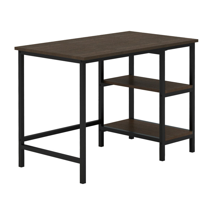 Madigan Writing Desk and Chair in Black/Brown - 4514-15 - FAMSA Furniture (TX)