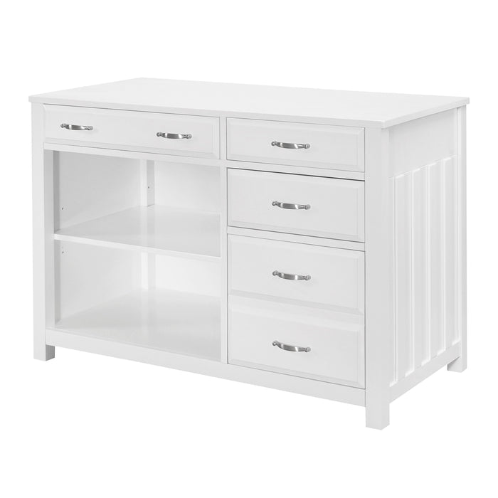 Blanche Credenza in White - 4522WH-16 - FAMSA Furniture (TX)