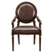 Aldermont Desk Chair in Brown - 4524DBR - FAMSA Furniture (TX)