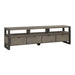 Prudhoe TV STAND in Metal/Gray - 4550-76T - FAMSA Furniture (TX)