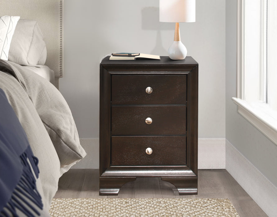 Centralia Nightstand in Brown - 4598BCU - FAMSA Furniture (TX)