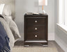 Centralia Nightstand in Brown - 4598BCU - FAMSA Furniture (TX)