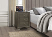Centralia Nightstand in Gray - 4598GYU - FAMSA Furniture (TX)