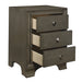 Centralia Nightstand in Gray - 4598GYU - FAMSA Furniture (TX)