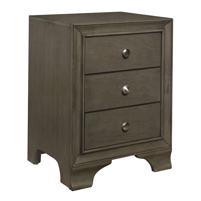 Centralia Nightstand in Gray - 4598GYU - FAMSA Furniture (TX)