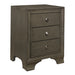 Centralia Nightstand in Gray - 4598GYU - FAMSA Furniture (TX)