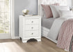 Centralia Nightstand in White - 4598WTU - FAMSA Furniture (TX)