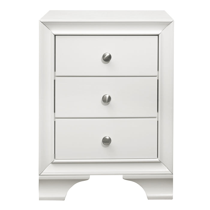 Centralia Nightstand in White - 4598WTU - FAMSA Furniture (TX)