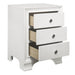 Centralia Nightstand in White - 4598WTU - FAMSA Furniture (TX)