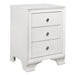 Centralia Nightstand in White - 4598WTU - FAMSA Furniture (TX)