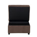 Garrell Lift Top Storage Bench with Pull-out Bed in Blue - 4615-F1 - FAMSA Furniture (TX)