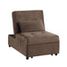 Garrell Lift Top Storage Bench with Pull-out Bed in Blue - 4615-F1 - FAMSA Furniture (TX)