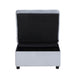 Garrell Lift Top Storage Bench with Pull-out Bed in Blue - 4615-F1 - FAMSA Furniture (TX)