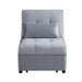 Garrell Lift Top Storage Bench with Pull-out Bed in Blue - 4615-F1 - FAMSA Furniture (TX)