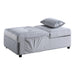 Garrell Lift Top Storage Bench with Pull-out Bed in Blue - 4615-F1 - FAMSA Furniture (TX)
