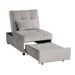 Garrell Lift Top Storage Bench with Pull-out Bed in Blue - 4615-F1 - FAMSA Furniture (TX)