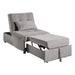Garrell Lift Top Storage Bench with Pull-out Bed in Blue - 4615-F1 - FAMSA Furniture (TX)