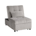 Garrell Lift Top Storage Bench with Pull-out Bed in Blue - 4615-F1 - FAMSA Furniture (TX)