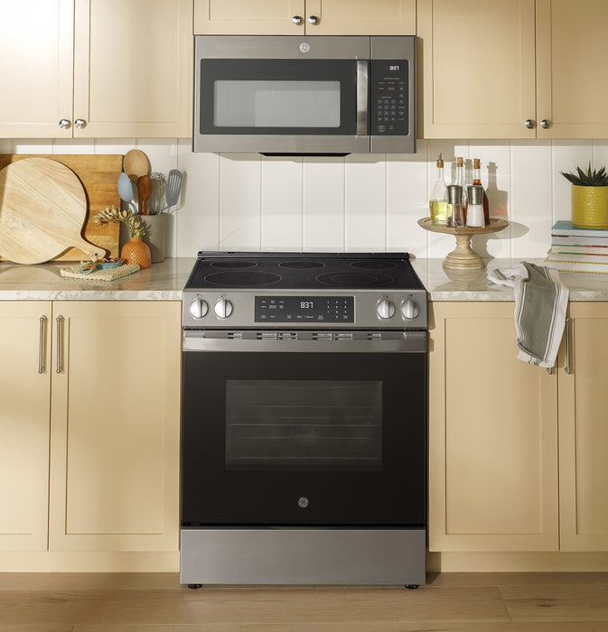 GE® 30" Slide-In Electric Range with Crisp Mode - FAMSA Furniture (TX)