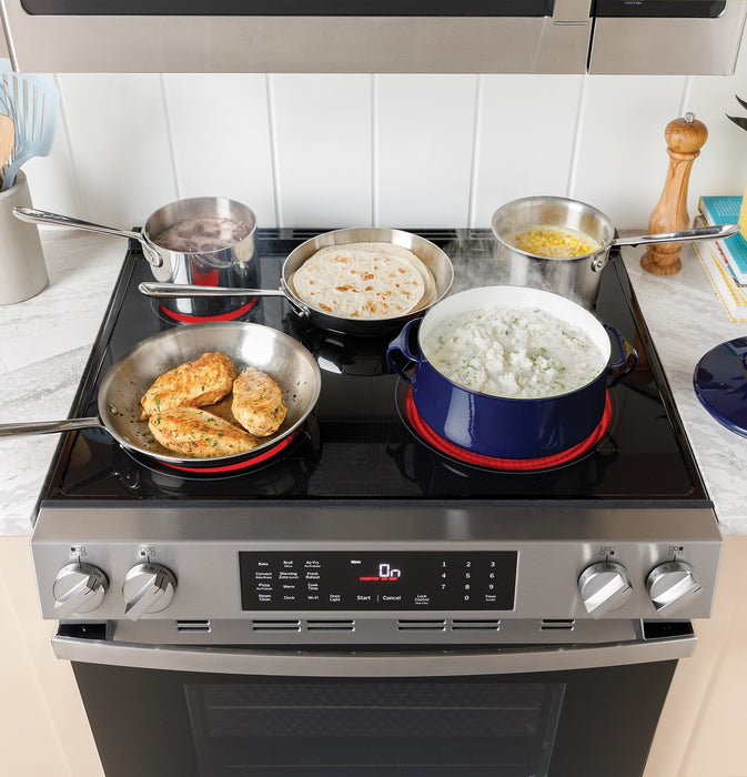 GE® 30" Slide-In Electric Range with Crisp Mode - FAMSA Furniture (TX)