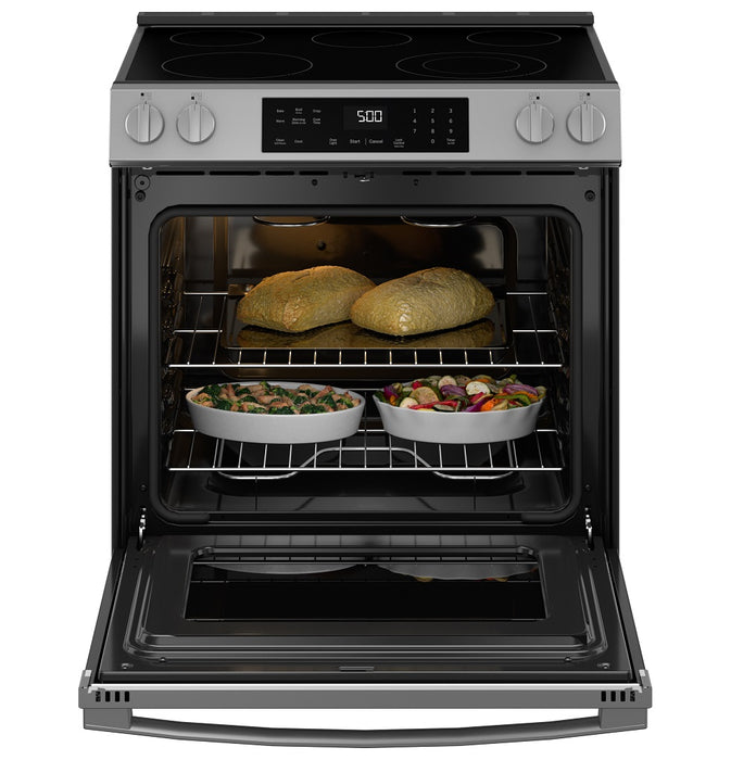 GE® 30" Slide-In Electric Range with Crisp Mode - FAMSA Furniture (TX)