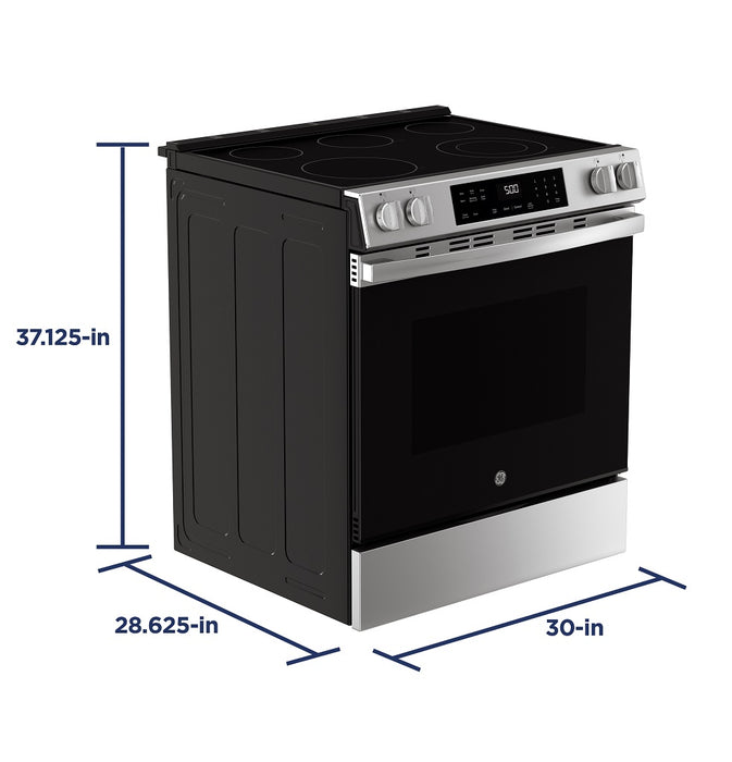 GE® 30" Slide-In Electric Range with Crisp Mode - FAMSA Furniture (TX)