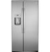 GE 25.1 Cu. Ft. Fingerprint Resistant Side-By-Side Refrigerator - FAMSA Furniture (TX)