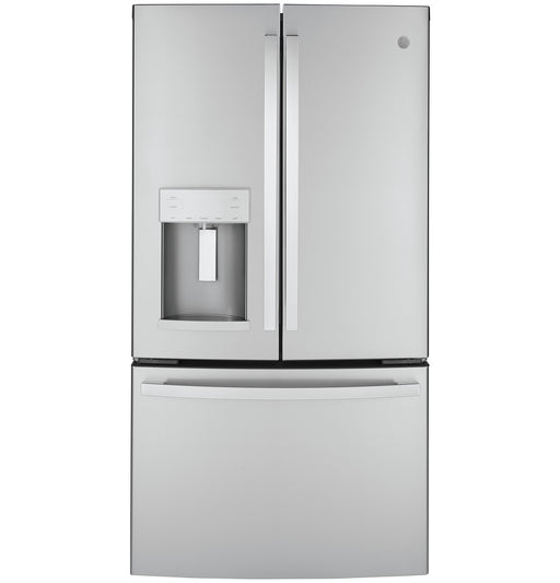 GE ENERGY STAR 22.1 Cu. Ft. Counter-Depth Fingerprint Resistant French-Door Refrigerator - FAMSA Furniture (TX)