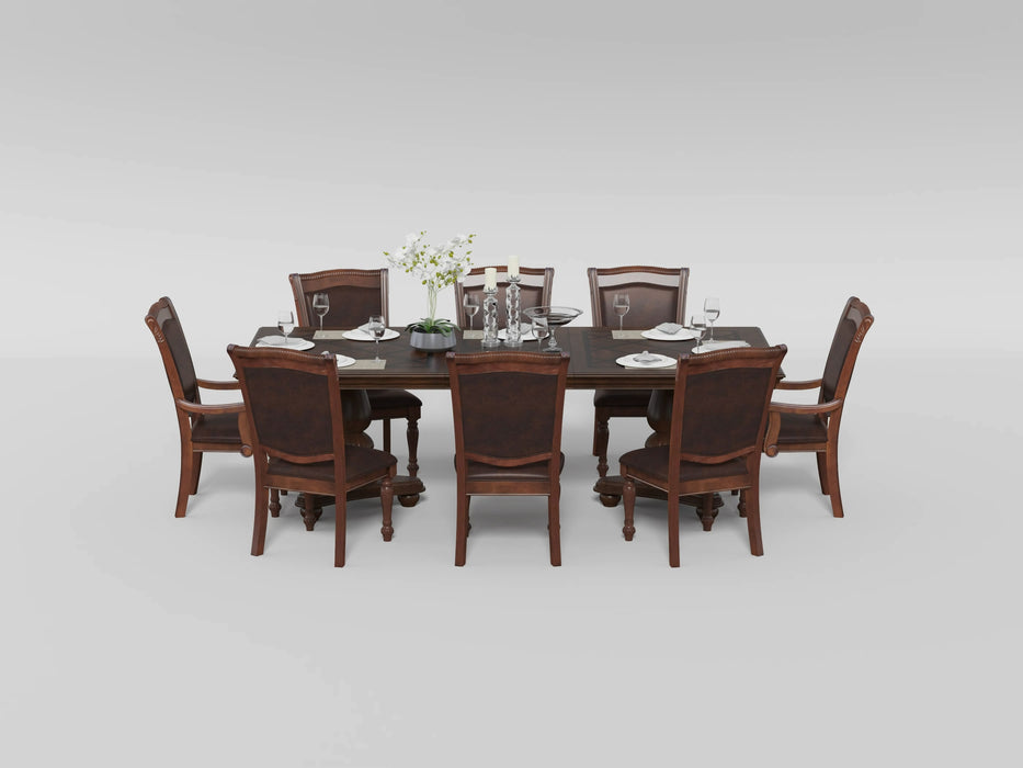 Lordsburg Dining Table in Brown/Cherry - 5473-103* - FAMSA Furniture (TX)