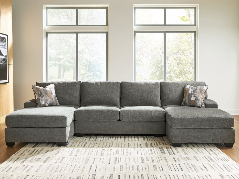 Clarington Sectional with Double Chaise