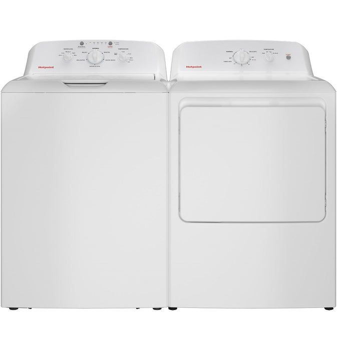 Hotpoint® 4.0 cu. ft. Capacity Washer with Stainless Steel Basket,Cold Plus and Water Level Control? - FAMSA Furniture (TX)