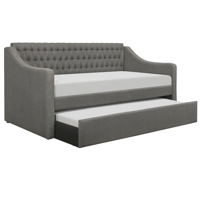 Labelle Daybed with Trundle in Gray - 4866DG* - FAMSA Furniture (TX)