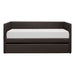 Adra Daybed with Trundle in Brown - 4949DBR* - FAMSA Furniture (TX)