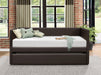 Adra Daybed with Trundle in Brown - 4949DBR* - FAMSA Furniture (TX)