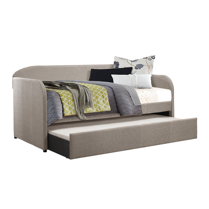 Roland Daybed with Trundle in Gray - 4950GY* - FAMSA Furniture (TX)